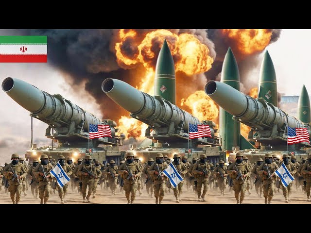 2 minutes ago! 670,000 US and Israeli missiles penetrated Iran's strongest defenses