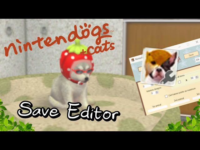 Nintendogs + Cats Save Editor