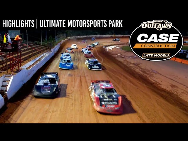 World of Outlaws CASE Construction Late Models | Ultimate Motorsports Park | May 24, 2024 HIGHLIGHTS