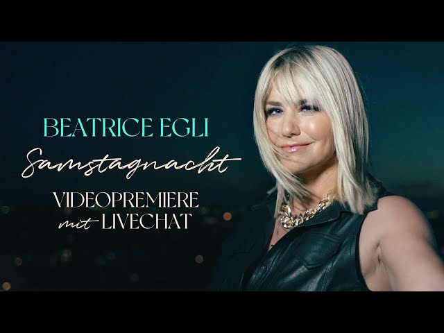 Beatrice Egli - LIVE CHAT (15 min) + Musikvideopremiere von Samstagnacht 🔥
