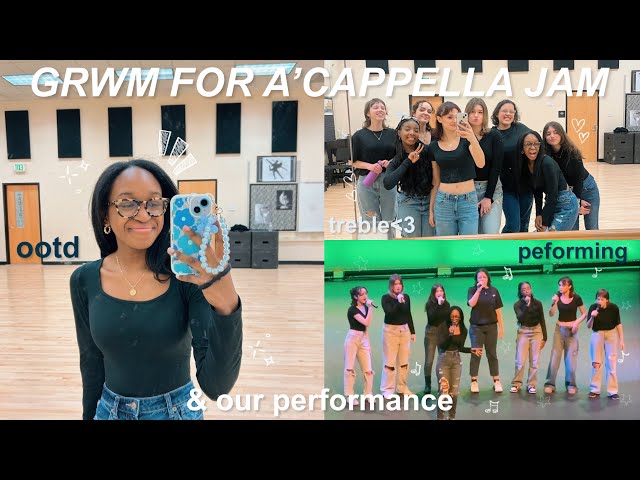 GRWM FOR JAM: picking an outfit, prayer box, & full performace at the end!