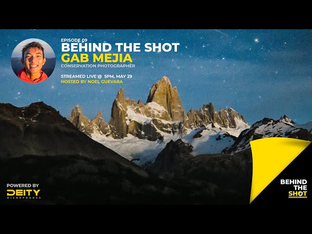 Behind the Shot LIVE 09: Gab Mejia on Tamaraws, Agusan Marsh, and his solo trek across Patagonia