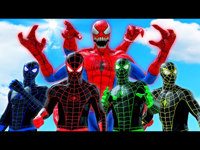 ULTIMATE SPIDERMAN vs BAD SPIDER | Can Spider-Man Use Darkhold? (Super Epic Battle)