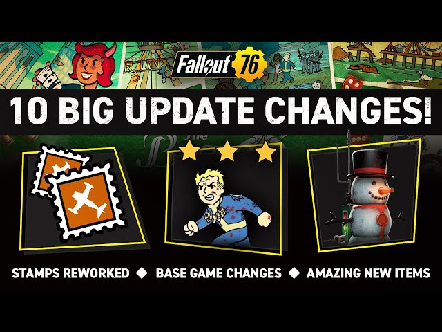 NEW UPDATE! 10 BIG Changes You May Have Missed in Fallout 76!