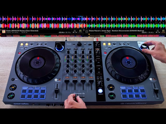Pro DJ Does EPIC Mix on $650 DDJ-FLX6-GT!