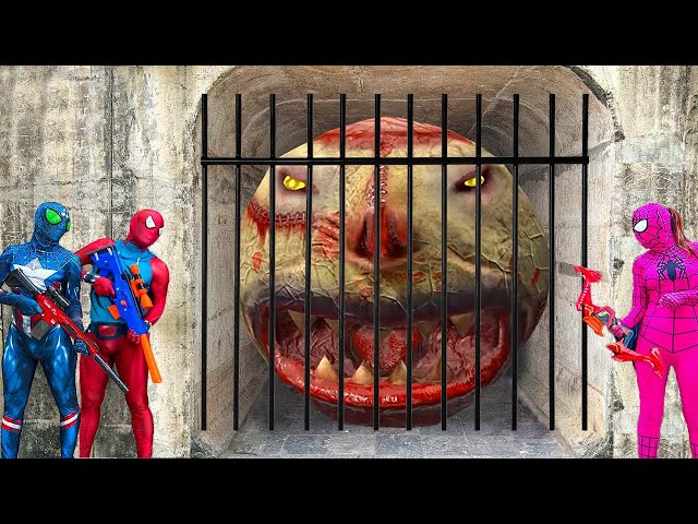 What If 3 SPIDER-MAN Vs PACMAN...?? || SPIDER-MAN Story All New Season ( All Action, Funny...)