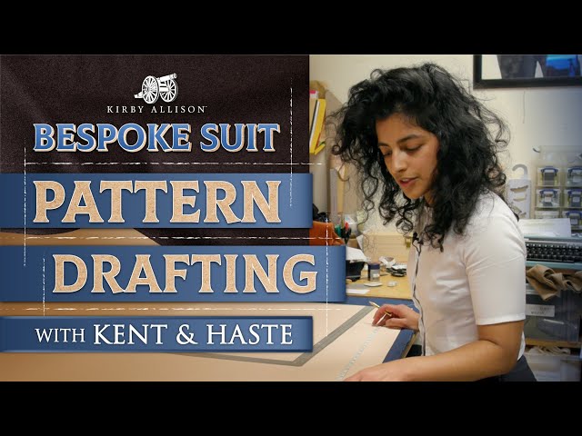 Drafting Bespoke Trousers | Double Bespoke Commission with Kent & Haste London