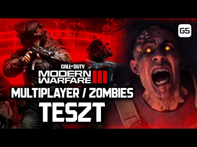 Jobbak a kampánynál? 💀 Call of Duty: Modern Warfare III Multiplayer & Zombies teszt 🎮 GS