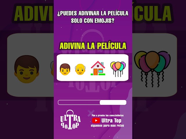 ✅Adivina la película con emojis✅ #juegos #adivinalapelicula  #challenge #ultratop
