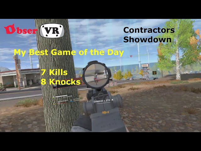 Contractors Showdown 7 Kills