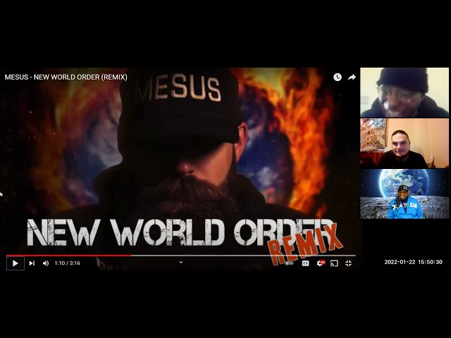 Reaction Show: "New World Order Remix" By Mesus!  #reaction #tommacdonald #mesus