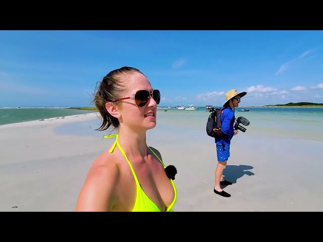 Ep. 102, Fishing and Beach Work-Out with Ashley! (Fort De Soto)