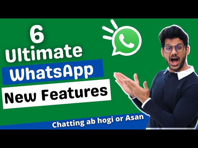 WhatsApp New Features 2022 | 6 WhatsApp new update 2022 FOR VOICE CHAT