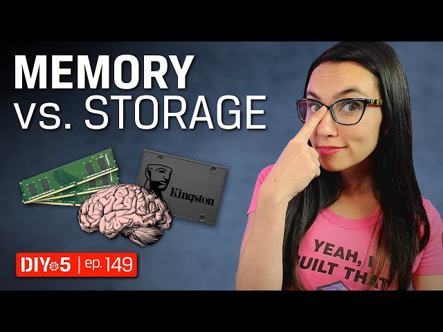Memory vs Storage in Gaming - DIY in 5 Ep 149