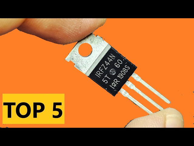 Top 5 Z44N Mosfet Electronic Diy Projects - Entry Level Anyone Can Do It