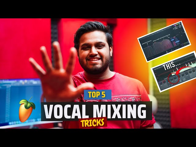 Top 5 Vocal Mixing Tricks - FL Studio With Kurfaat
