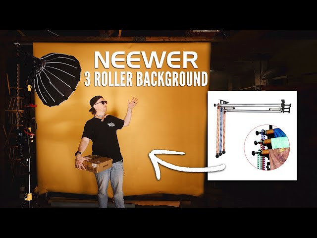 NEEWER SEAMLESS ROLLER BACKDROP REVIEW & INSTALLATION