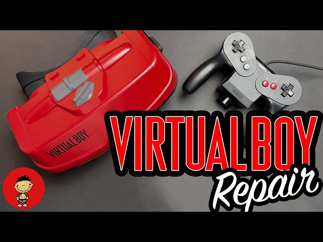 Worst Selling Nintendo Console of All Time - Faulty Virtual Boy Retro Console Restoration