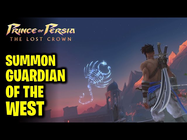 Summon Venant, Guardian of the West | The Celestial Guardians | Prince of Persia The Lost Crown