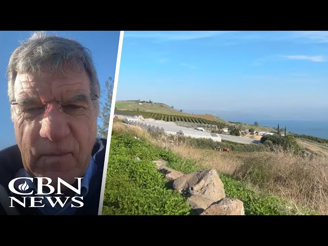CBN's Chris Mitchell is LIVE from the Sea of Galilee