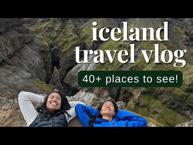 Iceland 2023 Travel Vlog (40+ places to see along the Golden Circle & Ring Road)
