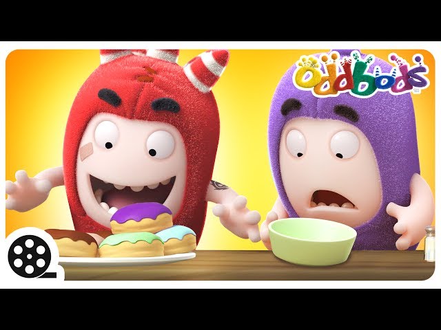 Cartoon | Oddbods - Food Flicker | Funny Videos For Children