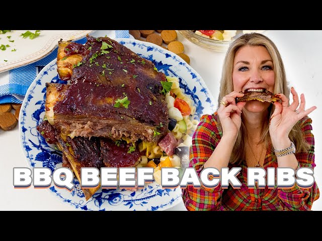 BBQ Beef Back Ribs in the Oven- Melt in Your Mouth Perfection!