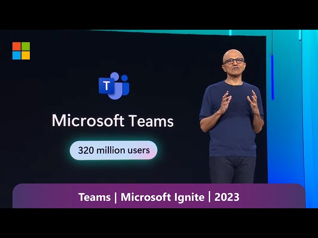 Microsoft Teams: Satya Nadella at Microsoft Ignite 2023
