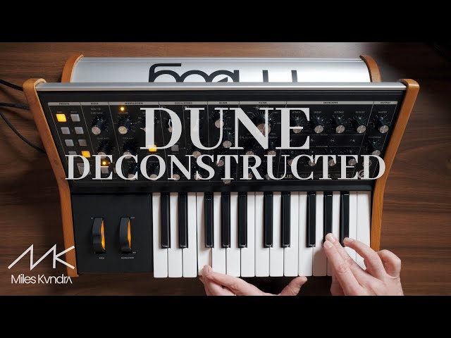 The Dune Breakdown | Moog Subsequent 25 Tutorial