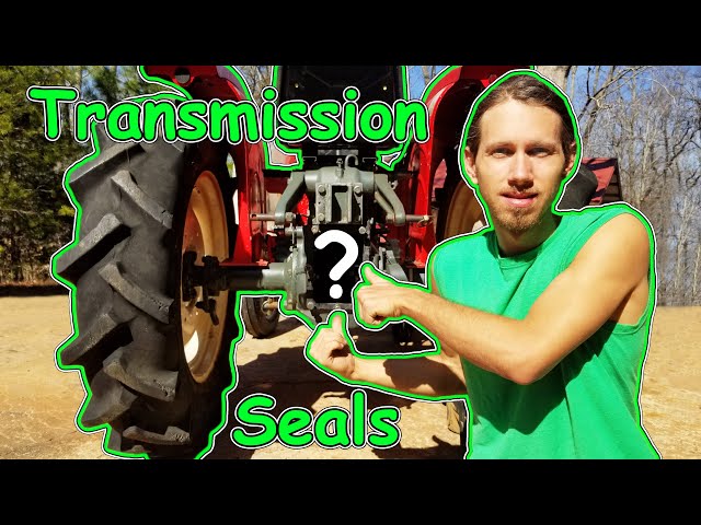 Abandoned Yanmar Tractor WILL IT START? Part 6: Transmission Seals
