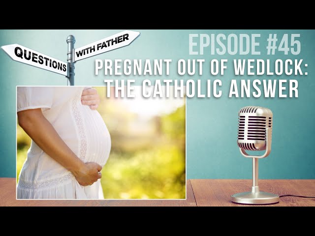 Pregnant out of Wedlock:The Catholic Answer - Questions with Father #45 - Fr. Palko