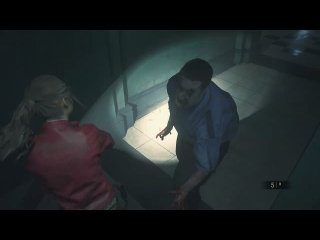 [RE2R] Hardcore, Knife Only, "True Ending" (Claire 1st/Leon 2nd Back to Back), No Save No Damage, S+