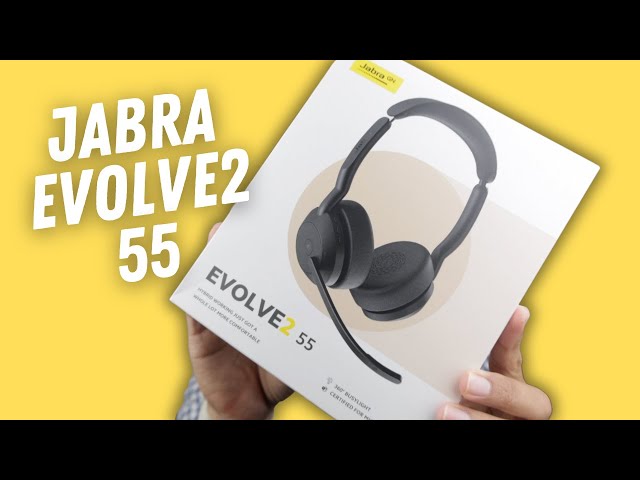 BEST MICROPHONE in A Headset (Jabra Evolve2 55 Review)