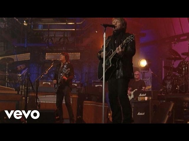 Bon Jovi - We Weren't Born To Follow (Live on Letterman)