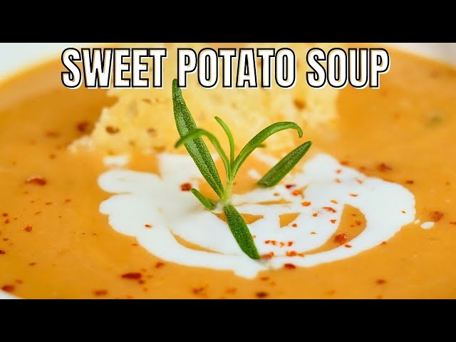 Sweet Potato Soup With Coconut Milk