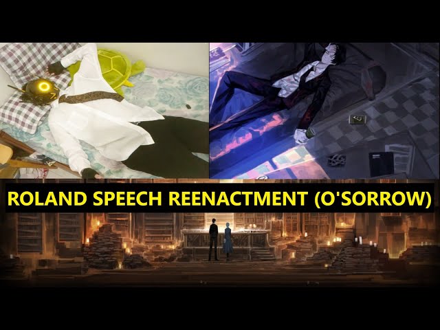 [Library of Ruina] O' Sorrow Roland's Speech Re-Enactment ft. Gone Angels Duet