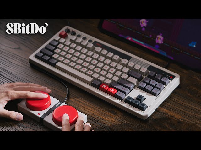 8BitDo Retro Mechanical Keyboard Review, It's Awesome!