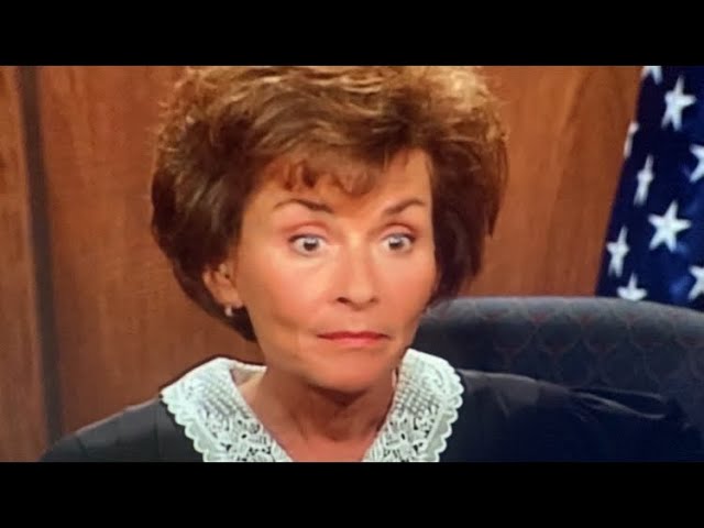 Judge Judy Gets Nervous