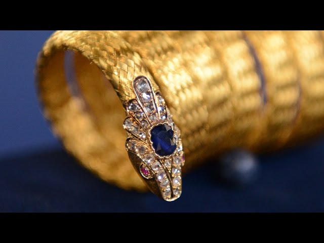 Owner Interview: English Woven Gold Snake Bracelet