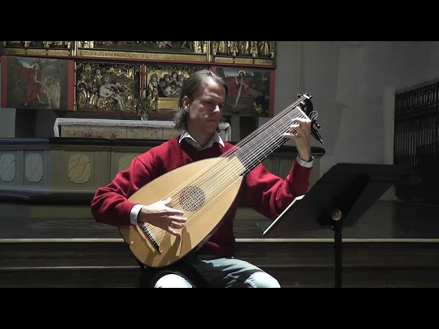 Silvius Leopold Weiss (1687-1750) -  Allemande in g minor. Magnus Andersson- Baroque Lute