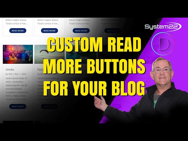 Divi Theme Tips How to Customize Your Blog Read More Buttons
