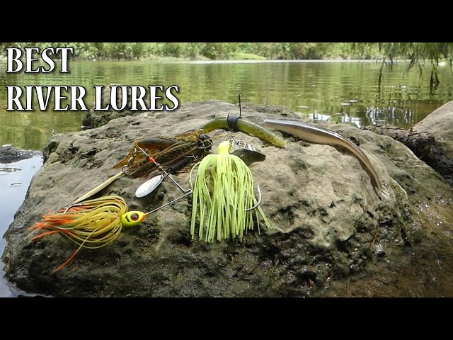 Top 5 Baits for River Bass Fishing - How to Catch Big Bass in a River. Current, Muddy, Clear Rivers.
