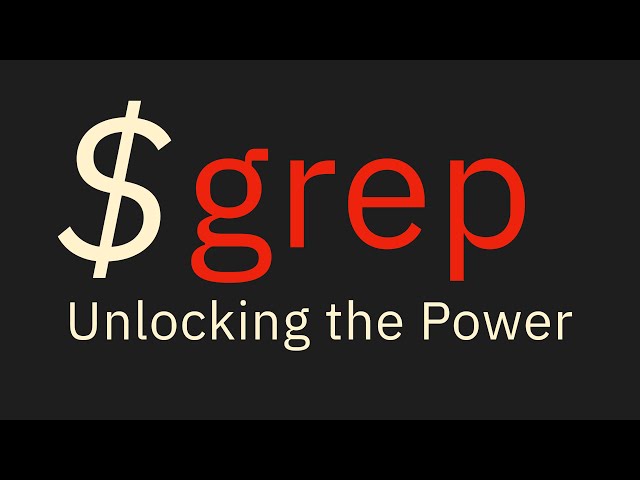 grep: A Practical Guide