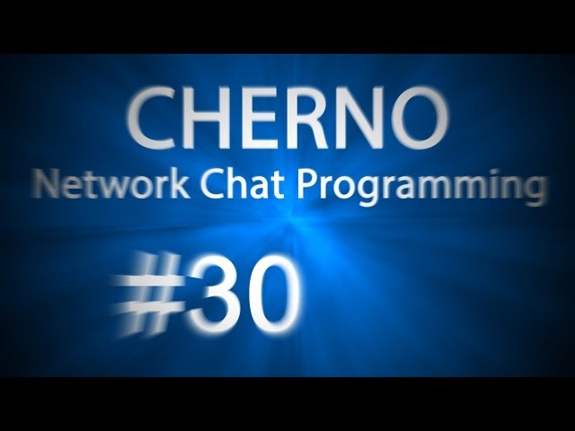 Ep. 30: Online Users! - Network Chat Programming