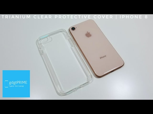 Trianium Slim Clear Case for iPhone 8 | Hands-on Review!