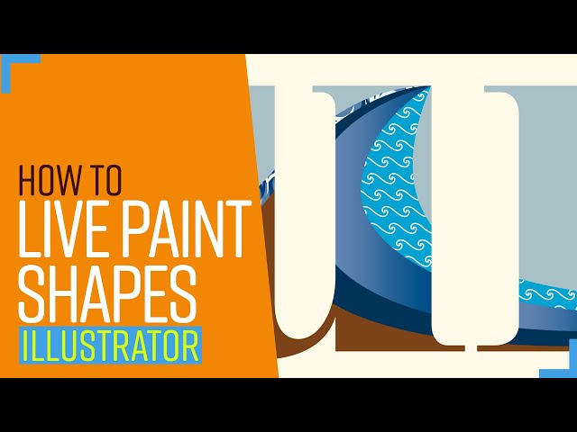 How to use Live Paint in Illustrator [4K]