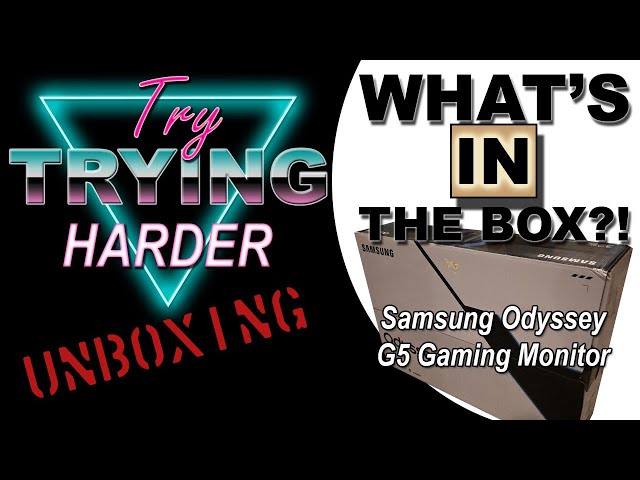 TTH Unboxing #19: Samsung Odyssey 32" G5 Gaming Monitor #ad #unboxing #gamingmonitor #samsung #vlog