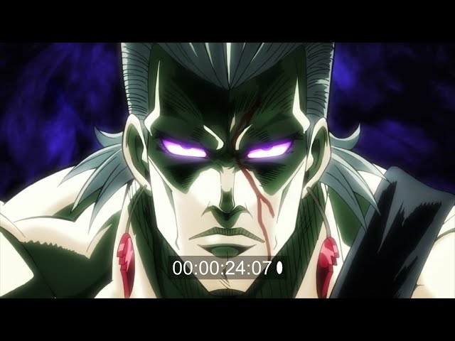 Every time Stardust Crusaders got no animation on the screen (Ep29)
