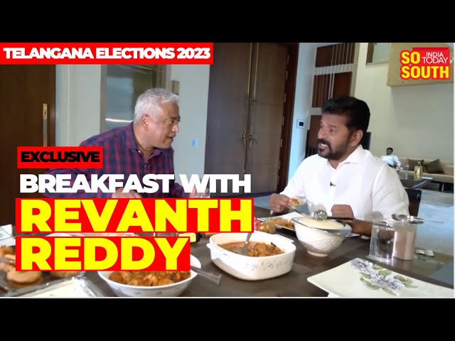 On Campaign Trail- Breakfast with Congress Leader, Revanth Reddy | #TelanganaElections2023 | SoSouth