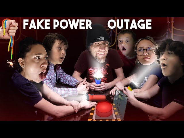 Solving Mystery of the FAKE Power Outage (Teaching FV Family a Lesson)